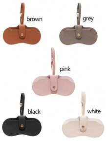 1 Peça Bolsa de Armazenamento Multifuncional para Óculos, Estojo para Óculos Portátil Resistente à Pressão na Moda, Capa Protetora Portátil para Óculos Femininos, Essenciais de Viagem, Suprimentos Escolares, Camping de Férias, Acessórios de Férias, Mini Acessórios de Viagem de Verão e Volta às Aulas, Bolsa de Armazenamento para Óculos e Batom, Bolsa para Óculos de Sol, Estojo Portátil para Óculos, Capa Protetora para Óculos de Sol de Viagem, Decoração Doméstica de Outono