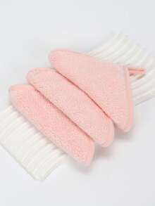 3/5pcs Soft Microfiber Facial Cleansing Cloths, Makeup Removal Face Towels With Hanging Loop, Gentle On Skin, Washable And Reusable - Multicolor - View 29