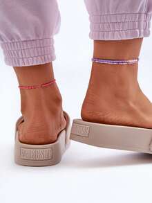 Damskie, uniwersalne, codzienne kapcie z grubą podeszwą, letnie