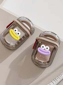 Soap Box Travel Portable Soap Box Premium Light Luxury Sealed With Lid Drain Mini Home Soap Storage Box- Durable Plastic, Oval Shape, Essential For Camping, Gym, And Bathroom Accessories,Suitable For Going Out, Traveling, Accommodation, Travel, And Business Trips,It Can Also Be Given As A Gift To Family And Friends - Multicolor - View 4