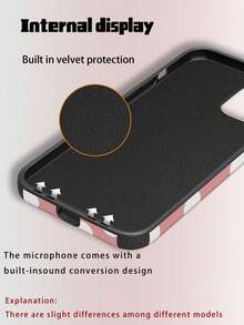 An Elegant Phone Case That Does Not Include A Lanyard Or Stand. This Leather Phone Case Features A Minimalist And Pretty Polka Dot Design. It's A 1-Piece Case With A Black And White Polka Dot Print. The Soft Leather Case Has A Modern, Minimalist French Boho Style And Is Compatible With The  Galaxy S24 Ultra, S17 Pro, S16 Pro, S12 Pro, S13, S14 Plus, S15 Pro, S16 Pro, And S11/S13 Pro Spring. - 粉色 - 查看 4