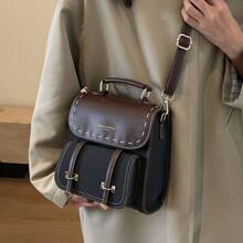 Women Fashion Backpacks - 卡其色 - 查看 6