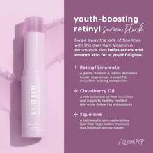 ColourPop Brightening Vitamin C Serum Stick - Radiance-Boosting Face Serum Stick For Glowy Summer Makeup Prep - Enriched With Turmeric To Help Approve The Appearance Of Redness - Ego Boost (025 Oz) - A List Babe - 查看 3
