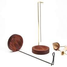 1/2/4件套胡桃木/乌木香炉套装，香炉，木制香架/香炉，木制香炉/香/香架，手工香，檀香/沉香香，创意香/香氛/香炉