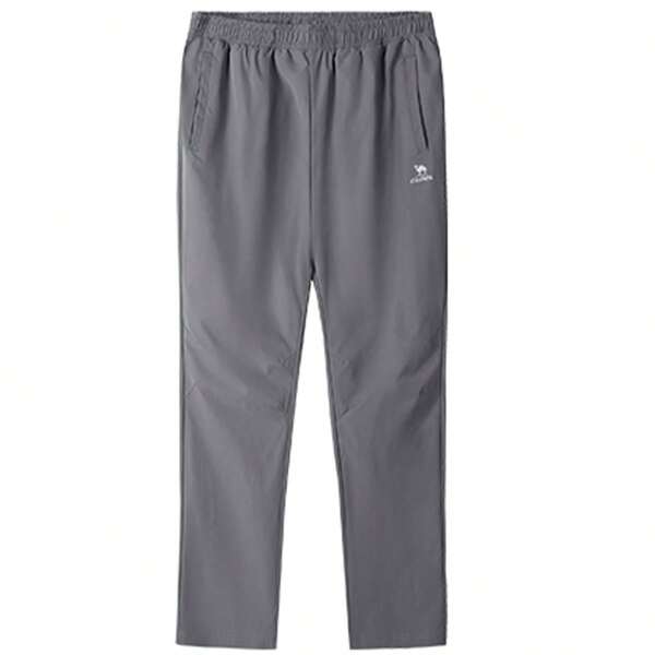 CAMEL CROWN Pantalones deportivos para hombres, de secado rápido, tejidos, transpirables, para fitness y running