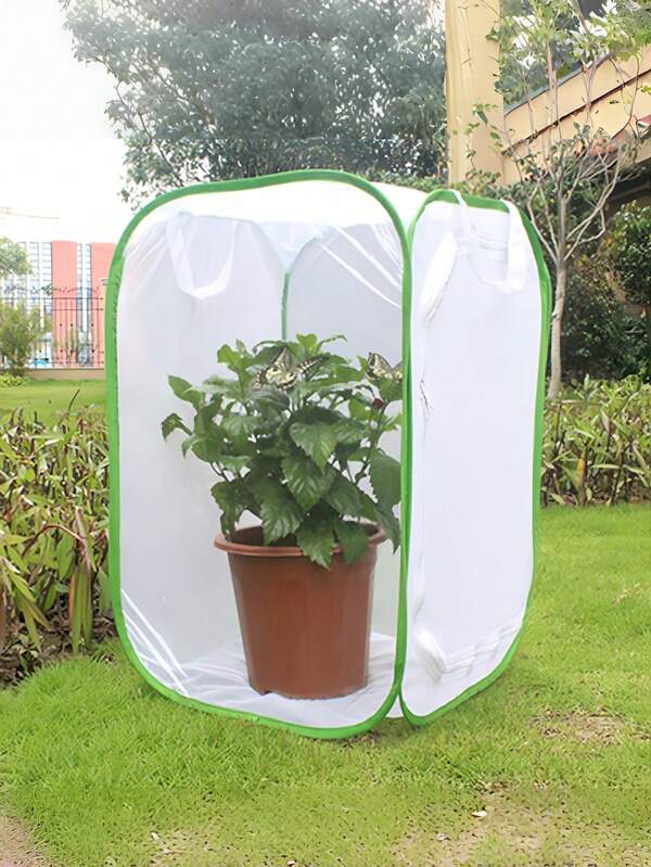 [Popular Choice] Large Folding Pet Cage - PVC Greenhouse With UV Protection, Insect Net, Plant Cultivation & Crawling Cage For Indoor/Outdoor Use, Heating, Butterfly