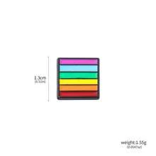1 Peça Broche de Coração Arco-Íris Bandeira, Paz e Amor, Alfinetes de Esmalte, Roupas, Bolsa, Lapela, Pino, Ícone de Orgulho Gay e Lésbico, Decoração Unissex - Multicolorido - Visão 20
