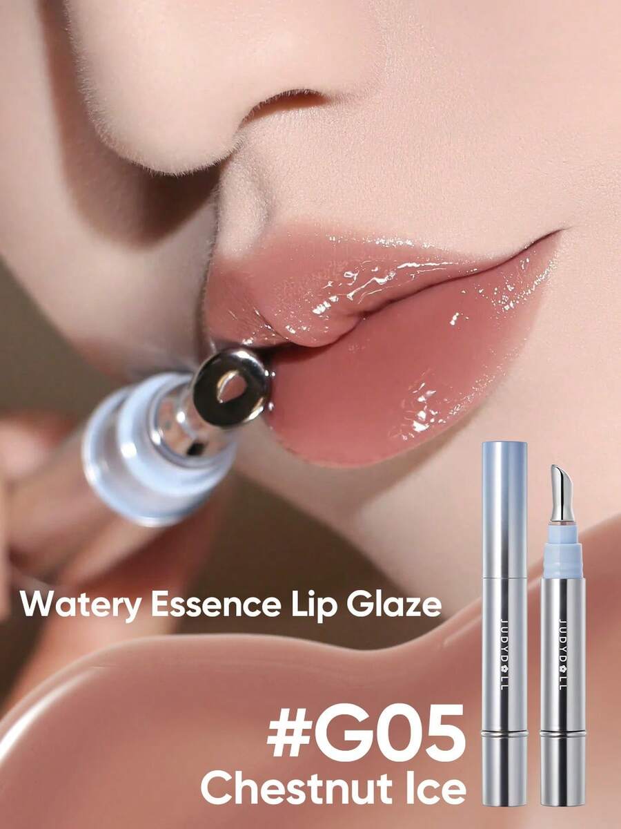 JUDYDOLL Watery Essence Lip Glaze, Orange Blossom Diamond Essence Lip Gloss, Mirror Shine Hydrating Lip Tint, Lip Oil, Lipstick, Lip Care, Lip Exfoliate. Great For Gifts, Dates, Makeup Parties, New Users, Niche, Surprises For Friends, Girlfriend, Wife. Perfect For Wedding Essentials, Wedding Guests, Bachelorette Party, Refined Makeup, Natural Everyday Makeup, Sweet Makeup, Blood Color Makeup, Date Makeup. - #G05 - 查看 1
