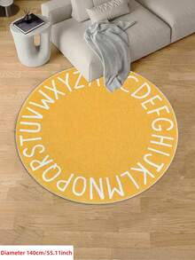 1 块区域地毯现代几何圆形区域地毯 - 超柔软，舒适适用于卧室、客厅、书房、办公室、入口通道、房间装饰作为地垫，现代涤纶防滑吸水地垫，可水洗防滑，客厅地毯 - 室内四季家居装饰，北欧现代圆形卧室地毯，卧室地毯，米色地毯，床边地毯，家居装饰 | 卧室装饰 - 彩色 - 查看 12