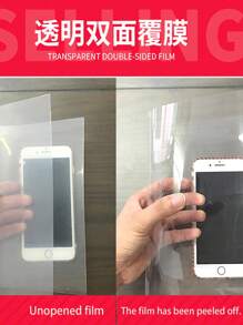 5pcs 0.3mm A4 Colored PVC Plastic Sheets, DIY Binding Soft/Hard Sheets, Colored Film Plastic Thin Sheets, Handmade DIY Translucent Film Plastic Sheets (With Protective Film On Both Sides, Remove Before Use) - one-size - View 5
