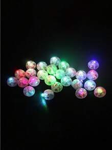 LED Balloon Lights, Colorful Round Ball Lamp Beads, Balloon Decor Lights, Glowing & Flashing Lights, Sachet Pendant Decorative Accessories, Key Chain Decor Lights - Multicolor - View 7