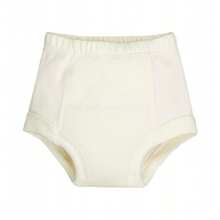 CALZON ENTRENADOR PARA BEBE EN TELA SUAVE, DE MAXIMO CONFORT QUE BRNDA CONFIANZA AL BEBE PARA APRENDER A IR AL BAÑO - Beis - Ver 3