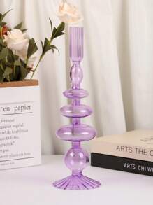 一套/1个手工彩色玻璃烛台，非常适合婚礼、烛光晚餐、家居装饰和房间装饰。我们希望这些玻璃烛台能点亮您的生活，为您和您的家人带来欢乐和幸福。它也是馈赠亲友、斋月用品、开斋节礼物、斋月装饰品等的理想之选。 - 多色 - 查看 15