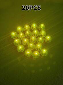 LED Balloon Lights, Colorful Round Ball Lamp Beads, Balloon Decor Lights, Glowing & Flashing Lights, Sachet Pendant Decorative Accessories, Key Chain Decor Lights - Multicolor - View 22