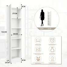 OYAJIA Bookcases - White - View 8