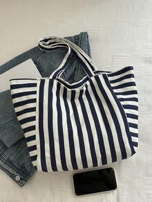Bolso de Hombro/Axila para Mujer, Casual, Minimalista, Espacioso, Ligero y Versátil - Negro 3 - Ver 9