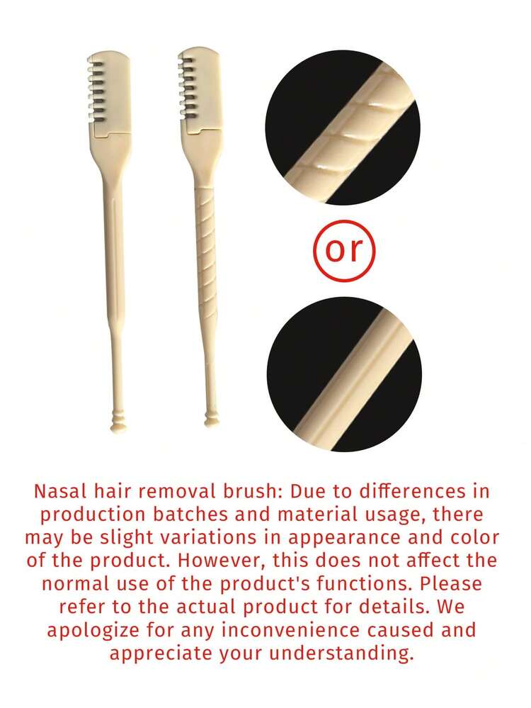 1/4 Pack Manual Nose Hair Trimmer - 360° Rotation, Easy To Use, Precise & Portable, Comfortable Trimming Experience, Easily Trim Hard-To-Reach Nose Hair, Nose Hair Trimmer, Nose Hair Remover, Nose Hair Shaver, Depilator, Nose Hair Shaver - Multicolor - View 8