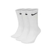 Nike 耐克舒适高帮运动中筒袜，男女通用装，白色 - 白色 - 查看 2