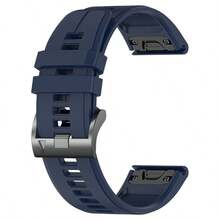 20 毫米 22 毫米 26 毫米快速贴合柔软硅胶表带兼容 Garmin Tactix 8 47/51 毫米/Fenix 8 47/51/43 毫米/Descent G2/Descent Mk3/Mk3i 43 毫米 51 毫米/Enduro 3/2/Fenix 7/7X/7S/6S/6/6X Pro/5S/5/5X Plus，适用于 Epix Pro 51MM 的运动硅胶表带，易于佩戴 - A - 查看 17