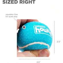 Outward Hound Tennis Ballz Fetch Dog Toy, 4-Pack - trái cam - Xem 5