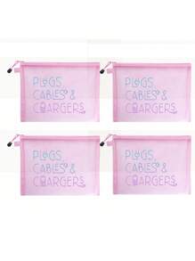 حقيبة تجميل شبكية بنمط كابل البيانات، حقيبة تخزين محمولة بوسادة هوائية حمراء، حقيبة مستحضرات التجميل، حقيبة العناية بالبشرة، الضروريات السفرية، لوازم السكن الجامعي، هدايا العروس، هدايا الأم، هدايا عيد الميلاد، هدايا للأصدقاء والمعلمين، تخزين الحمام، تخزين المجوهرات، تخزين زيت الشفاه ومستحضرات التجميل، حقيبة للعودة إلى المدرسة، حقيبة سفر للنساء، حقيبة مكياج للسفر