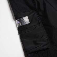 Adidas 防风时尚舒适运动男裤梭织抽绳裤春秋款HT0523 - 黑色 - 查看 8