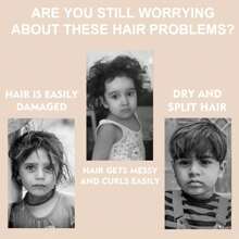 Hair Wax Stick Kids, 16G Control Sticks, Non-Greasy & Strong Hold, Hair Finishing Stick, Frizz Control Curly Hair,Smoothing & Curling - Everyday Use