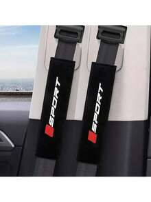 2pcs Universal Comfortable Car Seat Belt Covers - Soft & Plush - Fits All, Enhance Vehicle,Car Accessories