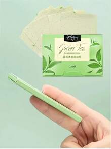 200pcs Face Blotting Papers: Green Tea & Bamboo Charcoal Oil Control Sheets, Portable & Compact, Suitable For All Skin Types, Instant Mattifying & Radiance Control,Blotting Paper,Beauty,Skin Care Products,Spa,Self Care,Skin Care Tools,Face Care,Esthetician Supplies,Skin,Face Wash,Facial