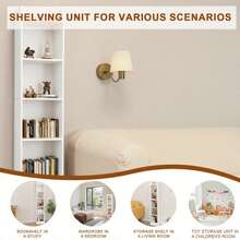 OYAJIA Bookcases - White - View 7