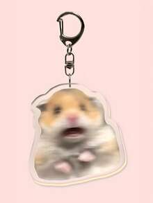 A Brand New Acrylic Creative Mim Fun And Cute Hamster Animal Theme Keychain Hanging Decoration, Including Hamster, Sweet Potato Hamster, Bag Accessories, Schoolbag Accessories, And Wallet Hanging Decoration. It Is Very Suitable For Boyfriends, Girlfriends, Family Members, Doctors, Nurses, Party Gifts, Mobile Phone Decoration, Etc. - Multicolor - View 11