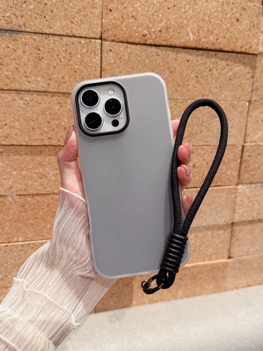 1条尼龙手机挂绳 + 1个TPU+PC二合一磨砂果冻手机壳套装,男女通用,适合户外旅行和跑步,防摔耐用,简约夏日马卡龙色,兼容 11/12/13/14/15/16/16 Pro/16 Pro Max/17/17 Pro/17 Pro Max/17 Air、A17/A16/A15/S25 Ultra/S24 FE/S23 Plus/S22/A56/A55/A54/A73/A72/A06/A05,兼容Redmi 14C/15C/13C/Redmi Note 14 Pro+ 5G,兼容Poco C75/C65,国际版,非国内版 - 黑色 - 查看 1