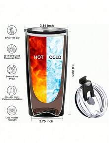 Work Forecast Coworker Gifts For Women Men - 20 Oz Insulated Tumbler Mug, Funny Best Friend Present For Work Bestie Boss Friends, Gift For Boss Employer Colleague - Work Forecast - View 5