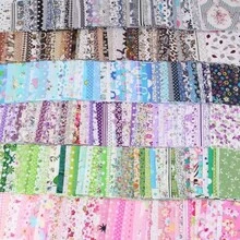 30/50pcs 4x4 Inch Colorful Fabric Squares, DIY Craft Materials, Patchwork Quilting Fabric, Assorted Patterns, Suitable For Sewing, DIY Arts, Scrapbooking, Quilting, Pillows, Pet Clothes, Accessories And More - Multicolor - View 9