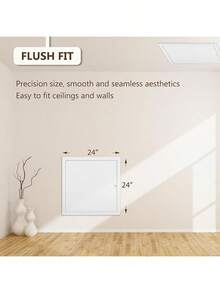 Thicken 1mm 16 X 24 Access Panel For Drywall,Attic Door, Ceiling Access Panel For Drywall,16 X 24 Metal Access Panels Are Thickened To 1mm To Solve The Problem Of Fragile Panels(Screwdriver Latch)