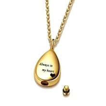 Personalized Pet Cremation Jewelry Sketch Urn Necklace Pendant With Engraved Photo, Memorial Gift For Cat/Dog Mom