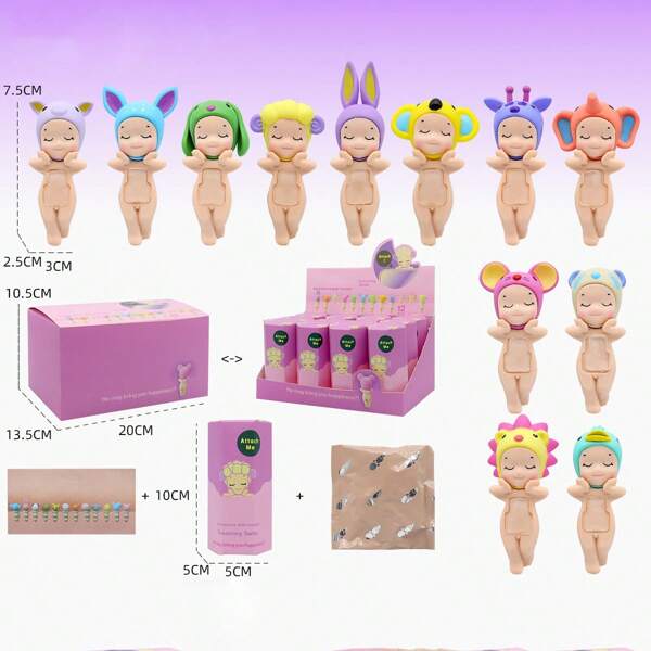 New Premium Lying Sonny Angels Capybara Blind Bag Set, Phone/Car Screen Decor, Home Decor Ornaments, Collectible Figurines, Birthday Party Back To School Gifts (Random Blind Bag)