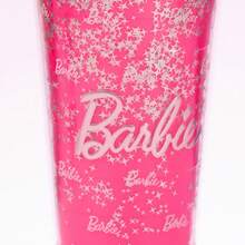 Miniso Barbie 600ml Double Layer Plastic Tumbler With Straw,Pink Straw Cup Coffe Cup,Best Birthday Gift For Outdoor Travel Or School - 粉色 - 查看 7