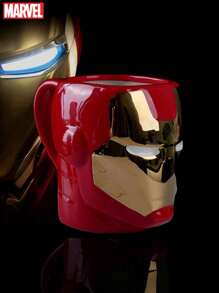 1PC Marvel Officially Licensed Iron Man Spiderman Super Hero Mug Ceramic Collectible Ornaments Office Milk Coffee Tea Cup Birthday Christmas Party Gift Home Tableware Best Choice Marvel Fans Gift Supplies - Iron Man Mug - View 5