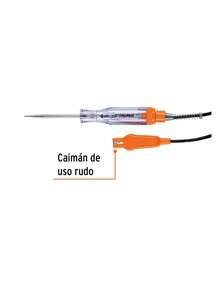 TRUPER DC Circuit Tester 20 Cm, With Alligator Clip - Orange - View 2