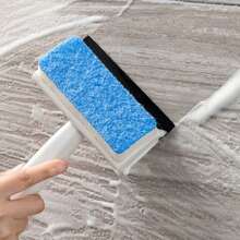 1pc Long Handle Bath And Tile Cleaning Brush With Sponge Refill Home Bathroom Decor Fall Decor Back To School