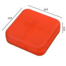 四格迷你便携式药品分配盒。方便携带，适合存放药丸。盒子密封，非常适合旅行携带。 - 彩色 - 查看 11