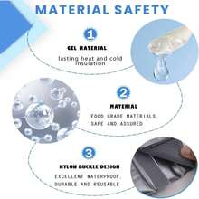 HI FINE CARE Active Wine Cooler, Freezer Sleeve, Quick Cooling, Keeps Drink Cold, 2 Packs