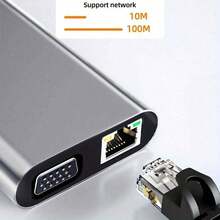 11-In-1 USB C HUB 4K 30Hz Type C To Compatible USB 3.0 Adapter 11 In 1 Type C HUB Dock PD 87W USB C Splitter For Book Pro Air - 11-IN-1 HD100Mbps - View 4