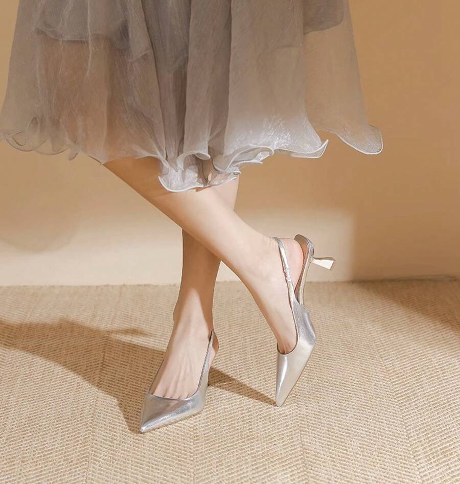 Women Sport Sandals - 銀色 - 查看 1