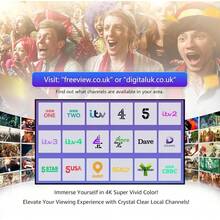 TV Aerial Antenna With Signal Booster & Smart IC Chip – Strong Magnetic Base For Crystal Clear HD Channels – Indoor/Outdoor Use For Bedroom, RV, Camping – Easy Setup With Auto-Scanning Technology - As Depicted - View 9