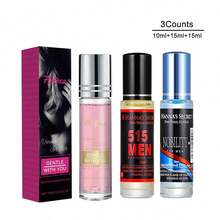 10ml 女士信息素香氛，温柔仙女信息素走珠古龙水，自然淡雅香氛，适用于手腕、耳朵、颈部，清新优雅，散发男女魅力，持久留香，方便携带，适合约会 - 10ml - 查看 10