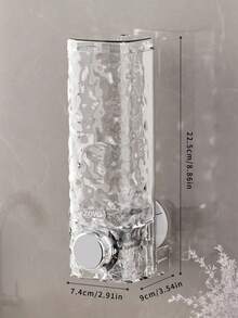 Suction Cup Soap Dispenser, No-Drill Bathroom Shower Gel Shampoo Refillable Bottle, Hotel Wall Mount Liquid Soap Dispenser, Home Shower Gel Bottle Home Bathroom Decor Fall Decor Back To School - Multicolor - View 13