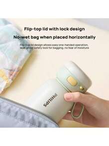 PHILIPS [Type-C Smart  Cup] AWP2770 Wireless Quick Heating Cup 4 Minutes 40℃ Precise Temperature Control 0.32L Mini Capacity Rechargeable Heating Cup For Office And Home Use Light Green - Light Green - View 3