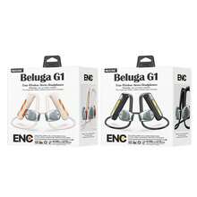 开放式无线耳挂运动耳机，骨传导，耳挂式；IPX6级防水专业运动耳机，13小时续航，ENC降噪；适合骑行、跑步、健身等运动，黑色/米色 - 彩色 - 查看 8